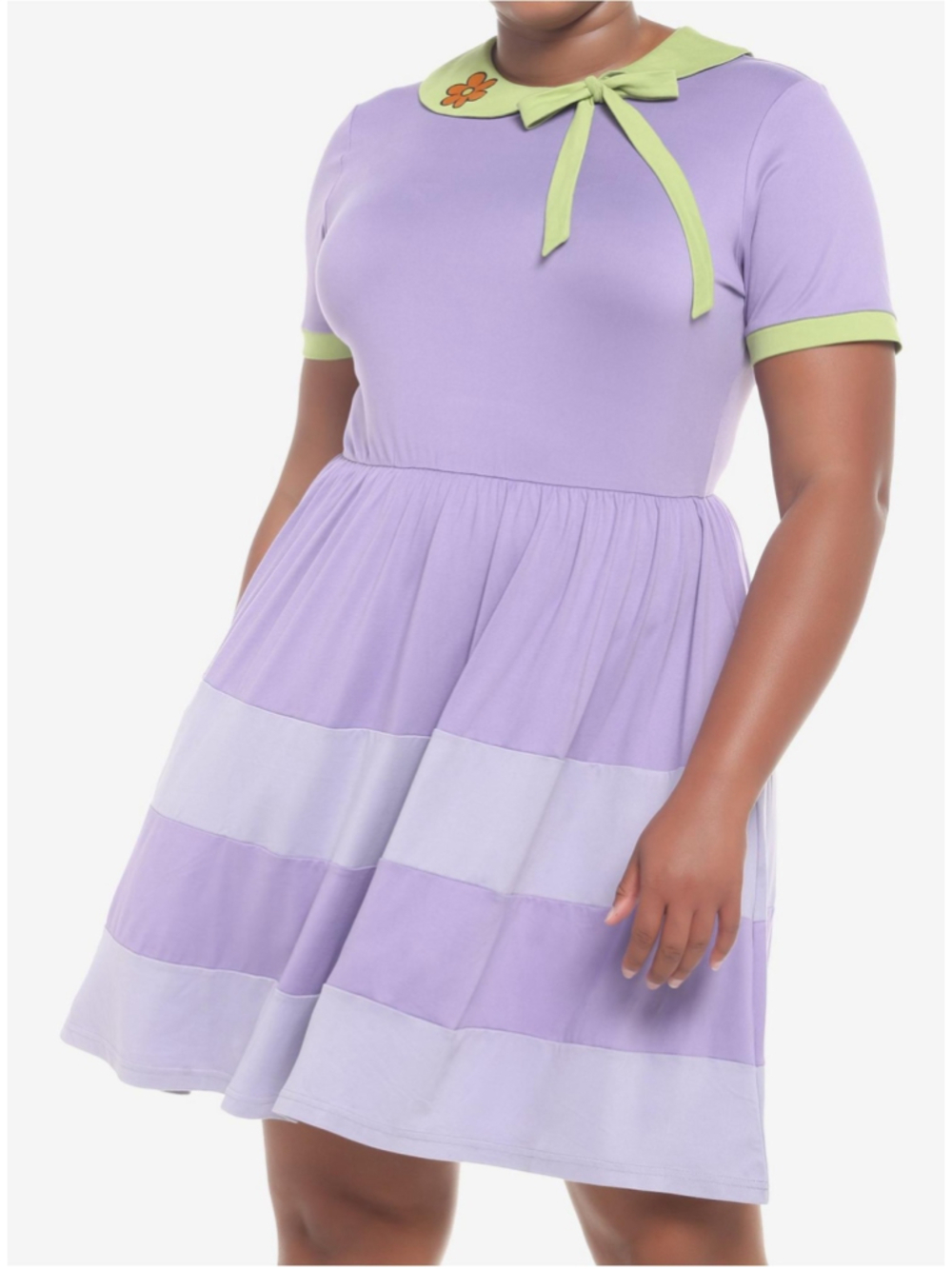 Scooby-Doo Daphne Purple Green Dress Plus Size 2 NWOT Costume Cosplay